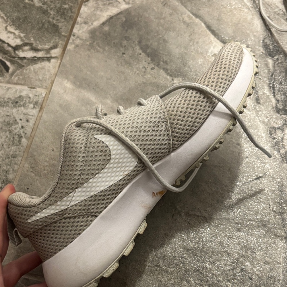 Nike Women’s Mesh Trainer in Light Gray and White